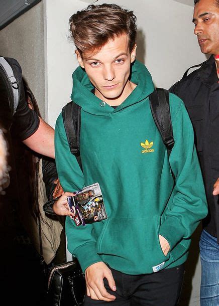 louis tomlinson grüner adidas hoodie|david tomlinson actor.